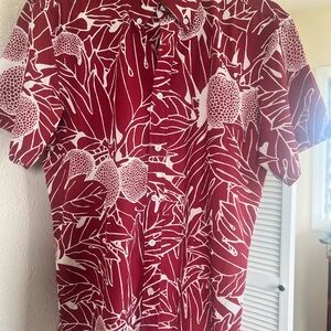 Manaola Small- Men's Red Ulu